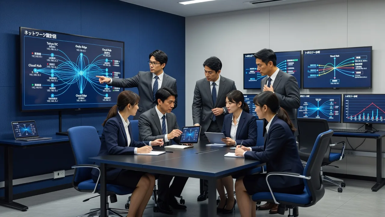 企業向けネットワーク設計の検討資料